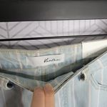 Kancan High Rise Stripe Mom Jeans Blue Size 28 Photo 8