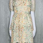 Adelyn Rae  Liz printed lace tiered sun dress summer floral print size xs Photo 1