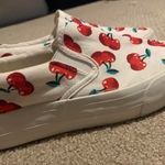 Francesca's Restriced Cherry Slip on Shoes Photo 2