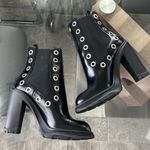 Alexander McQueen  Tread Grommet Embellished Boots Black Size 35.5 NEW $1290 Photo 9