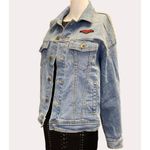 New York 1969 Women's Blue Jean Jacket Loose Fit Size S SKU 6244 Photo 1