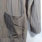 Chico's  Flat-Back Ribbed Cardigan Tan Casual Office Size XL Photo 8