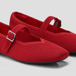 Ruby VIVAIA Margot 2.0 Square Toe Flats Women’s Red 42 Photo 0