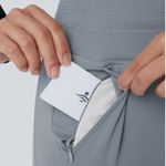 Halara Gray High Waisted Drawstring Pocket Plain Full Length Joggers Large Photo 2