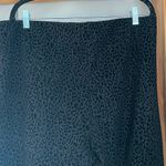 Nanette Lepore  Charcoal Leopard Print Pants. Size XL Photo 6