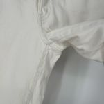 St. Agni High Rise Straight Jeans White Cream Women's Size 29 Button Fly Photo 9