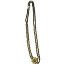  Beautiful Goldtone J. CREW Necklace Yellow Flower Accent Photo 2