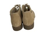 Eddie Bauer  Womens Tan Suede Lace-Up Ankle Boots Size 8.5 Faux Fur Lining Casual Photo 7