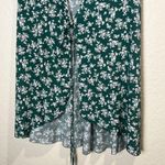 Floral Green Wrap Cardigan Size L Size L Photo 2