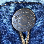 Cello  Size 11/30 Distressed Ripped Torn Cropped Straight Leg Jeans w/5 Pockets Photo 7