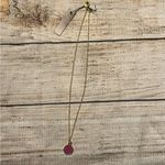Marc by Marc Jacobs  Pink and Gold Pendant Necklace Photo 1