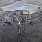 All Saints Faded Black/Grey Ashby Low-Rise Skinny Fit Jeans size 28 Photo 3