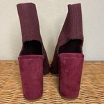 Steve Madden Fair Burgundy Sock Bootie Heels Size 6.5 Photo 6