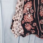 Free People  floral boho v-neck long sleeve shirt Photo 5