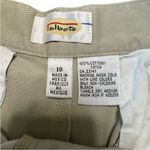 Talbots Vintage Shorts Women’s 10 Pleated High Waist Mom 80s Prep Chino Khakis Photo 6