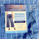 Seven7 Wide Leg Belted Mystical Striped Pants Size 10 NWT Photo 7