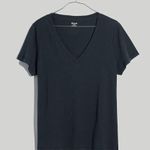 Madewell Whisper Cotton V-Neck Tee Photo 3
