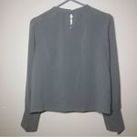 Petite Studio NYC Buvette Blouse in Dusty Blue Size XS Photo 6