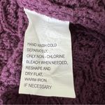 Jeanne pierre  cotton knit sweater purple S Photo 4