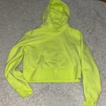 Lululemon loungeful cropped hoodie electric lemon size 4 Photo 0