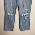 Vervet  Blue Jeans Womens 26 Light Wash Leslie 90s Vintage Flare Distressed Photo 2