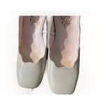 AGL Women's Angie L Wave Ballet Flats Beige Patent Leather Block Heel 36/6 Tan Photo 5