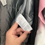 NEW Escada Sport Pink Grey Ruffles Puffer Trench Coat Jacket 38 8 Size undefined Photo 7