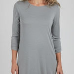 Comfy USA Gray Ruched Photo 0