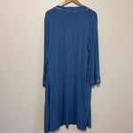 Little Sleepies Women’s Blue Robe Size XL White Photo 6