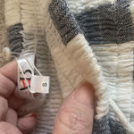 NWT America & Beyond Floral Embroidered Scalloped Hem Stripe Skirt Size S Blue Photo 8