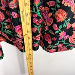 Knox Rose  Tank Top L Black Boho Floral Lace Festival Hippie Eclectic Flowy Photo 2