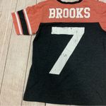 Brooks Garth  World Tour Fitted T-Shirt Women's Large Orange Black Short Sleeve Photo 5