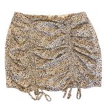 PacSun Animal Print Mini Skirt Leopard Cheetah M Festival Photo 1