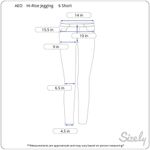 American Eagle Gray Hi-Rise Jegging Exposed Button Fly Size 6 Short Photo 10