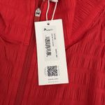 Spanx Active Run Red Half Zip Jacket 4 Way Stretch Water Repellent Size XL NEW Photo 3