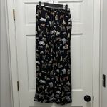 Banana Republic  Zoo Safari Animal Printed Satin Pajama Bottoms Size - XS Photo 9