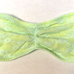 PINK - Victoria's Secret PINK VS yellow with green lace overlay bralette M Photo 0