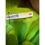 House Of CB  Adrie Neon Green Mini Dress - Size XS Photo 4