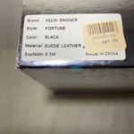 Kelsi Dagger  black suede wedge booties. Photo 8