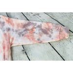 Lulus Hang Loose Multi Tie Dyed Mini Sweatshirt Dress Photo 13