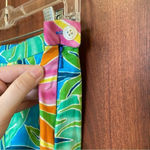 Ralph Lauren LAUREN  Bright Tropical Floral Side Zip Stretch Ankle Size 8 Photo 5