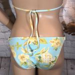 Candie's Blue Floral 2 Piece Triangle Bikini S/M Photo 10