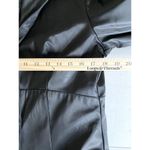 VTG Y2K CS Signature Black Faux Leather Long Club Goth Pleather Matrix Jacket S Photo 3