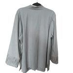 Bob Mackie Bob Macke Wearable Art Blazer Sequin Gray Moleskin Jacket Vintage Photo 4