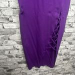 Lovers + Friends EUC  AALIYAH Purple Midi Dress Size Small Photo 4