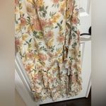 Petal and Pup  Liv Halter Floral Dress - Cream and Yellow 6 NWT Photo 1