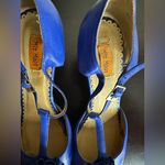 Miz Mooz  Leather Lacey T-Strap Pump Photo 3