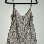 Current Air  x Anthropologie Lace Floral Tank Top‎ Size Small Photo 0