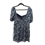 NSR Cami Sweetheart Neck Puff Sleeve Floral Mini Dress Size XL New with Tags Photo 3