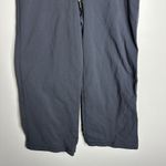 Women's Lululemon Size 4 Grey Wide‎ Leg Yoga Cropped Pant Athletic Gray Photo 2
